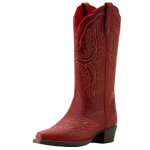 Children's chili red western boot