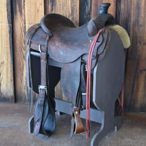 16 inch used Cowpuncher ranch western saddle