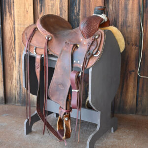 15 inch used Luke Lane ranch western saddle