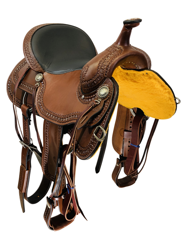 Billy Cook Trail Saddle 1777 - Image 4