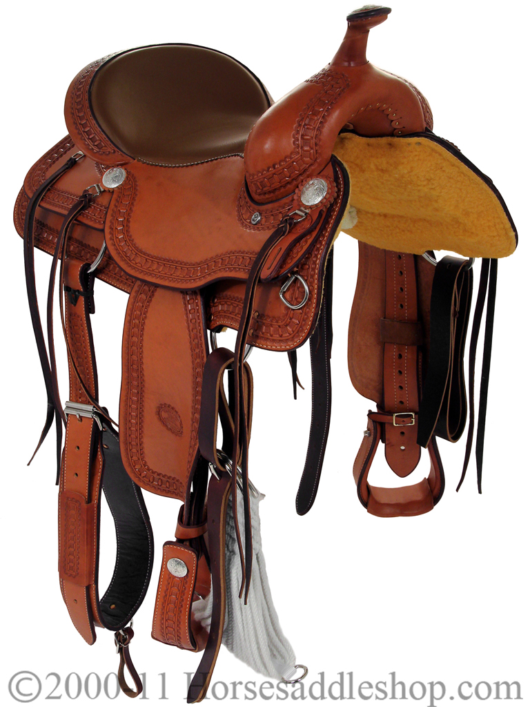 Billy Cook Trail Saddle 1777 - Image 2
